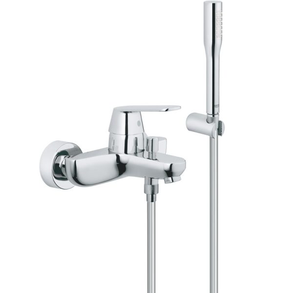 Смеситель для ванны с душевым гарнитуром Grohe Eurosmart Cosmopolitan Хром (32832000)