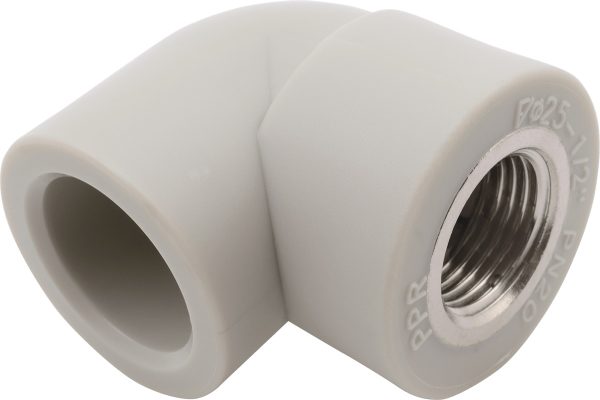 Угольник 90° с внутренней резьбой AlcaPipe PPR MTfem 25x1/2" (AB218025012)