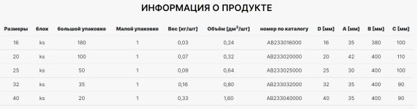 Обвод AlcaPipe PPR d25 (AB233025000)