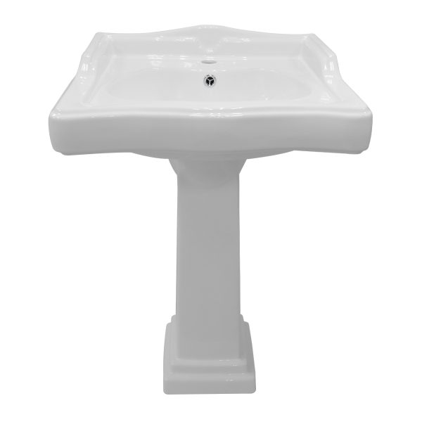 Раковина с пьедесталом AZARIO LORETTI 620х520х900 ()