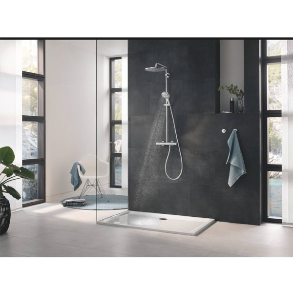 Душевая колонна GROHE Rainshower SmartActive 310 Mono, с термостатом, хром (26647000)