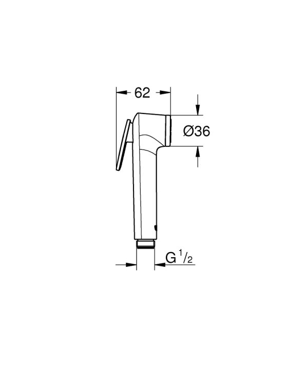 Гигиенический душ Grohe Tempesta-F Trigger Spray Белый (28020L01)