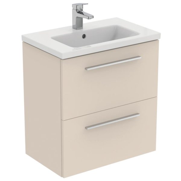 Раковина подвесная Ideal Standard i.life S Vanity 61x39 с отверстием под смеситель, белый