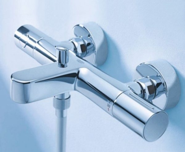 Смеситель для ванны Grohe Grohtherm 800 Cosmopolitan с термостатом Хром (34766000)