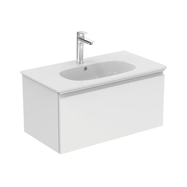 Раковина Ideal Standard TESI Vanity 80, белая (T3509V1)