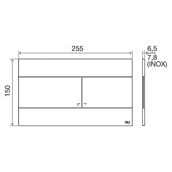 Инсталляция Oli 120 Eco Sanitarblock с белой матовой клавишей смыва (879236mSL01)