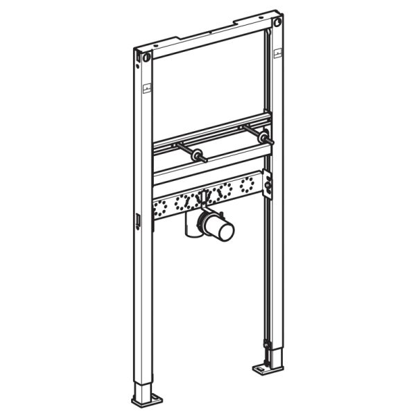 Инсталляция Geberit Duofix для раковины, 112 см, вертикальный смеситель (111.434.00.1)