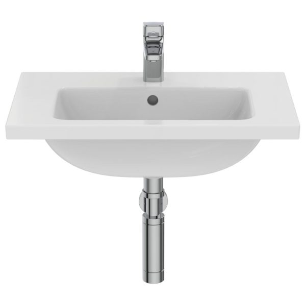 Раковина подвесная Ideal Standard i.life S Vanity 61x39 с отверстием под смеситель, белый (T459001)