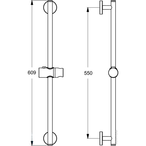 Душевая штанга Ideal Standard Idealrain 600 (B9420AA)