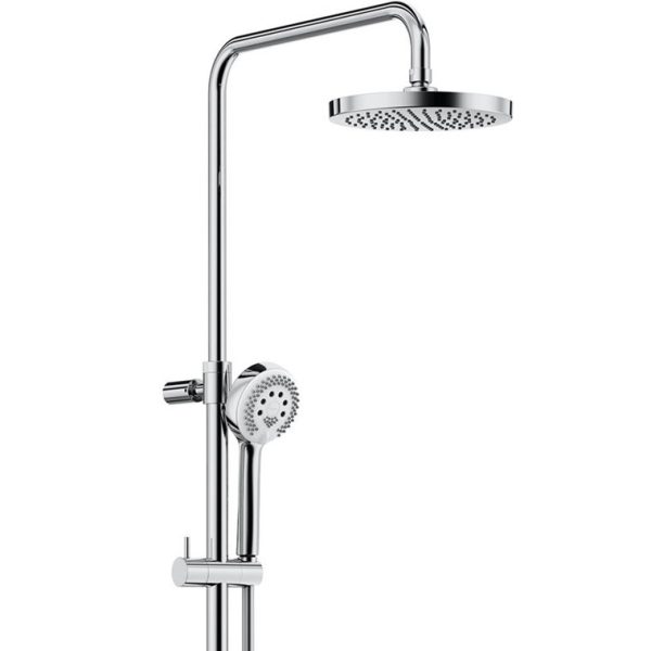 Душевая система KLUDI LOGO DUAL SHOWER SYSTEM со смесителем, хром (6808505-00)