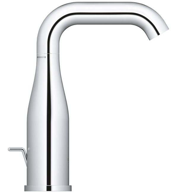 Смеситель для раковины GROHE Essence+ с донным клапаном и средним изливом, хром (23462001)