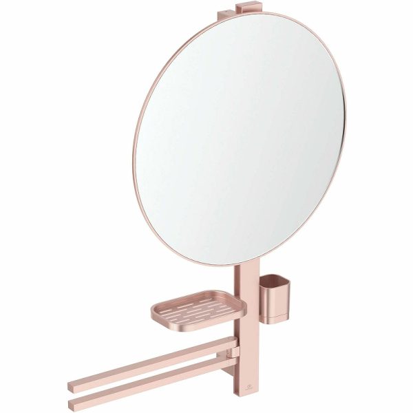 Штанга с аксессуарами Ideal Standard ALU+Beauty Bar L Rose, розовое золото (BD587RO)