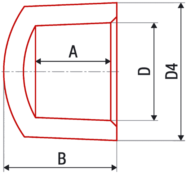 Заглушка AlcaPipe PPR d32 (AB229032000)