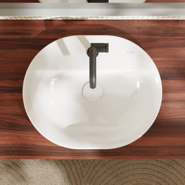 Раковина встраиваемая Hansgrohe Xuniva U 550x450x130 белый