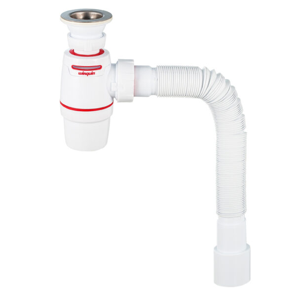 Сифон для раковины WIRQUIN Air System 1 1/4х40 с выпуском белый