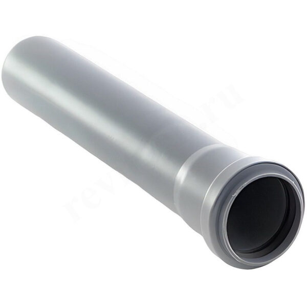 Труба канализационная RTP ПИАРКОМ DN110 x 2,2 PN0,5L0,5м, PP-H, серая