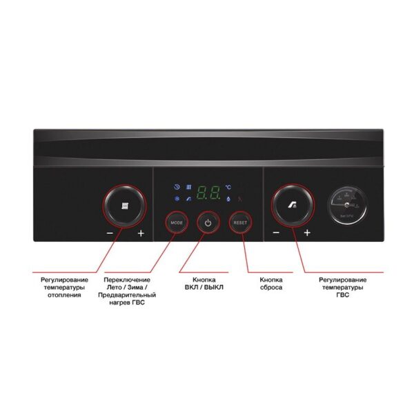 Котел газовый двухконтурный Navien Heatluxe NGB210 10K (10 кВт)