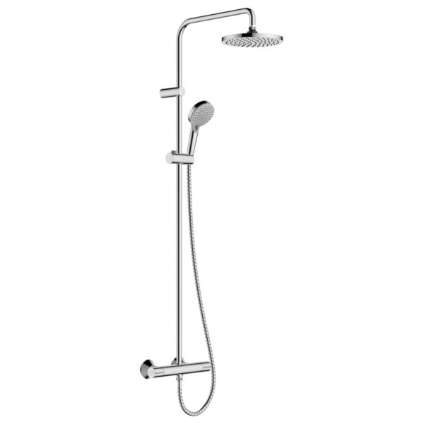 Душевая колонна Hansgrohe Vernis Blend с термостатом, хром