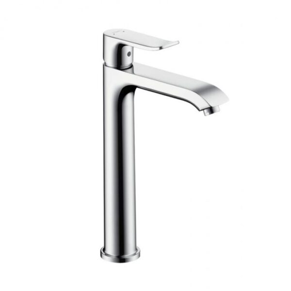 Смеситель Hansgrohe Metris для раковины, на столешницу, однорычажный, хром