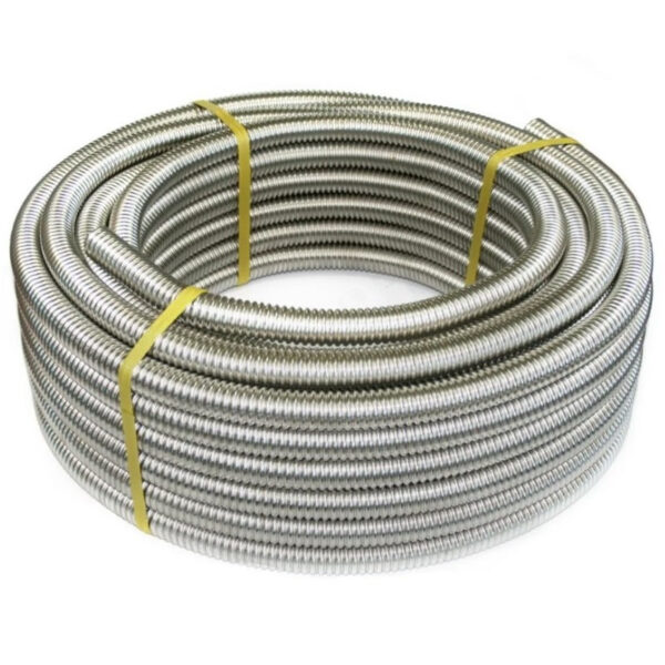 SP3041500100 (2217445) Труба гофр. из нерж. стали SS304 Stahlmann 15А, отожженная, 100м