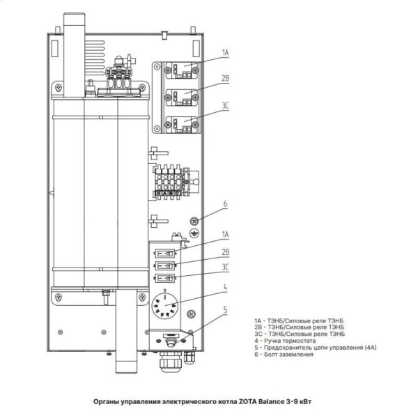 Котел электрический Zota Balance V2 3 (3 кВт), 220/380В