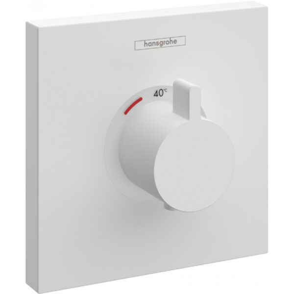 Смеситель для душа Hansgrohe ShowerSelect HighFlow с термостатом, белый матовый