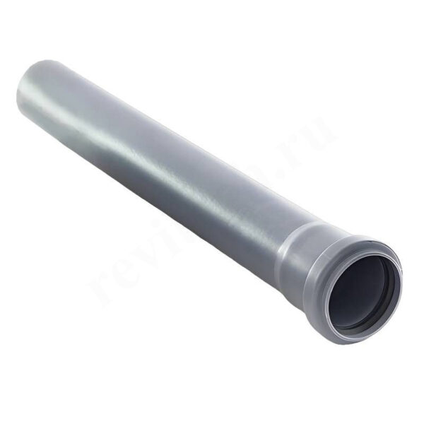 Труба канализационная RTP ПИАРКОМ DN50 x 1,5 PN0,5L0,15м, PP-H, серая