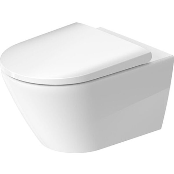Унитаз подвесной Duravit D-Neo без сиденья, белый