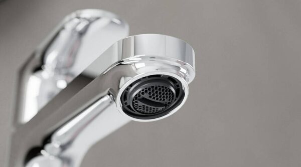 Смеситель для раковины-чаши Hansgrohe Rebris S со сливным гарнитуром, керамический картридж, хром
