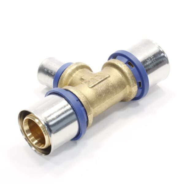 Тройник 32-20-32, General Fittings 5S00, 13, пресс-пресс, латунь