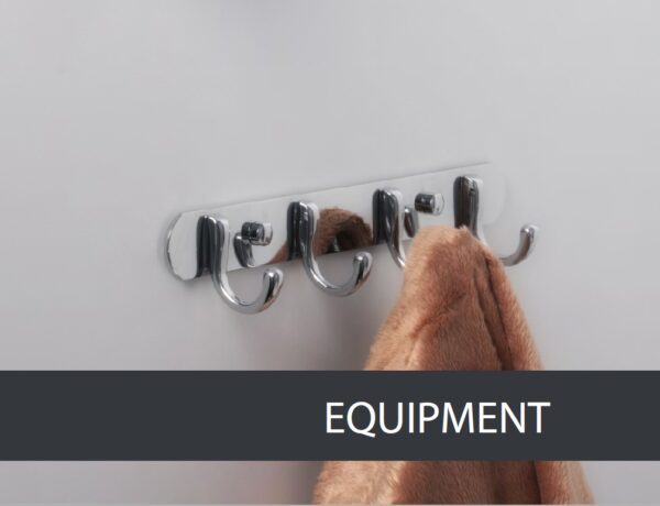 Планка Fixsen Equipment 4 крючка, хром