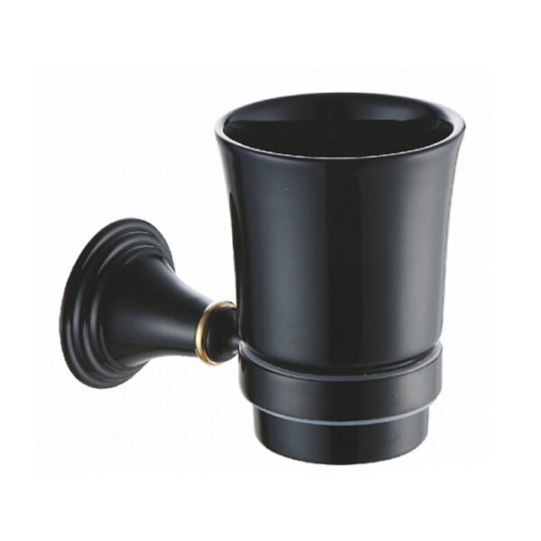 Подстаканник одинарный Fixsen Luksor, черный