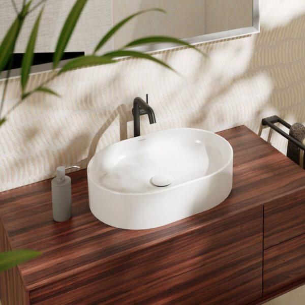 Раковина - чаша Hansgrohe Xuniva U 550x400x130 накладная, белый