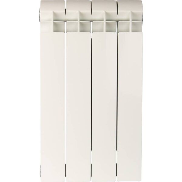 Global STYLE PLUS 500 4 секции радиатор биметаллический боковое подключение (белый RAL 9010)