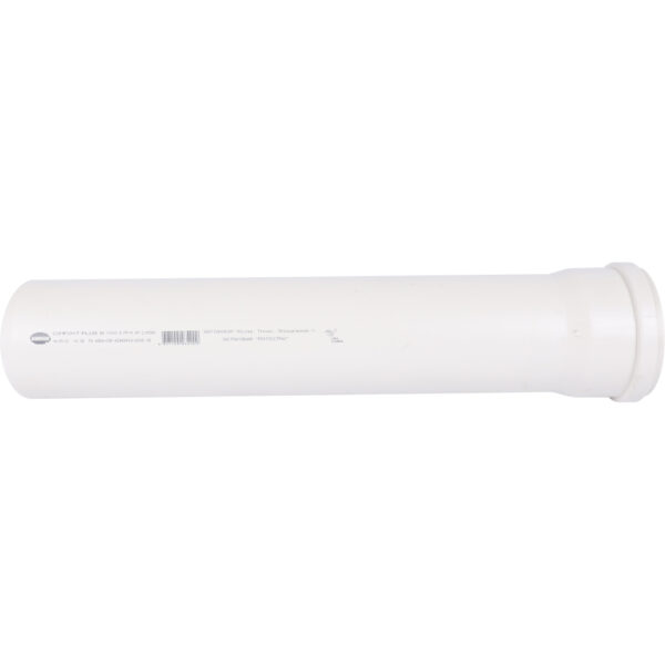 Труба канализационная Sinikon COMFORT PLUS DN110 x 3,8 PN1L0,5м, PP-H, белая, шумопоглощающая