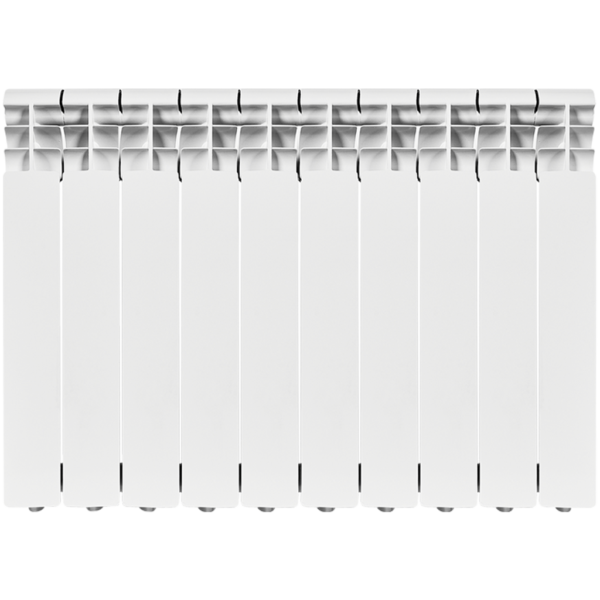 ROMMER Profi 500 (AL500-80-80-100) 10 секции радиатор алюминиевый (RAL9016)