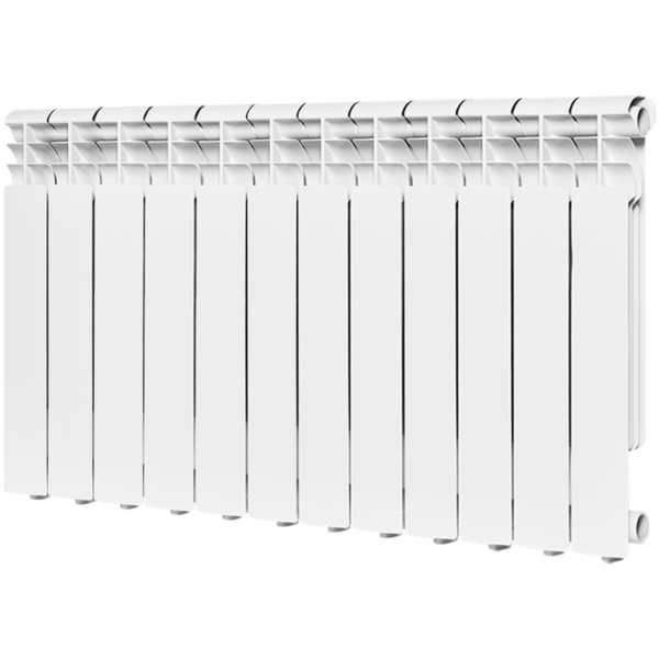 ROMMER Profi 500 (AL500-80-80-100) 12 секции радиатор алюминиевый (RAL9016)