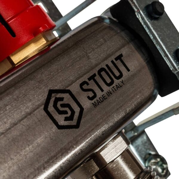 SMS 0917 000006 STOUT Коллектор из нержавеющей стали с расходомерами 6 вых.
