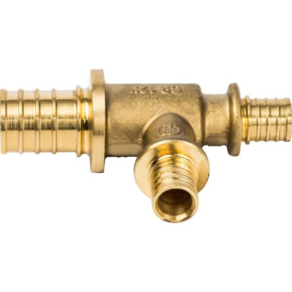 SFA-0014-251616 STOUT Тройник переходной 25x16x16 для труб из сшитого полиэтилена аксиальный (340013