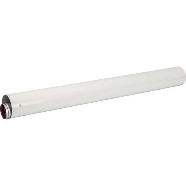 SCA-6010-001000 STOUT Элемент дымохода DN60/100 труба коаксиальная 1000 мм п/м, уплотнения и хомут