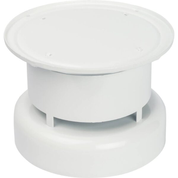 SCA-6010-000103 STOUT Элемент дымохода DN60/100, оголовок дымохода вертикальный, защита от ветра и о