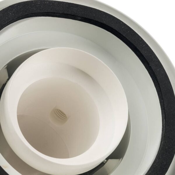 SCA-8610-240090 STOUT Элемент дымохода конденсац. адаптер 90° DN60/100 м/п PP-AL с фланцем (совмести