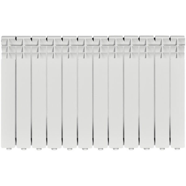 ROMMER Optima 500 12 секций радиатор алюминиевый (RAL9016)