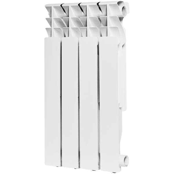 ROMMER Plus 500 4 секций радиатор алюминиевый (RAL9016)