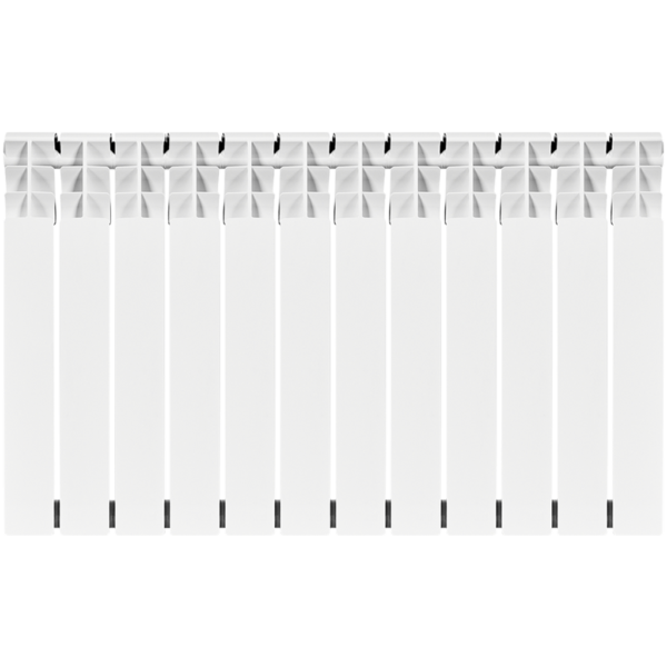 ROMMER Optima BM 500 12 секций радиатор биметаллический (RAL9016)