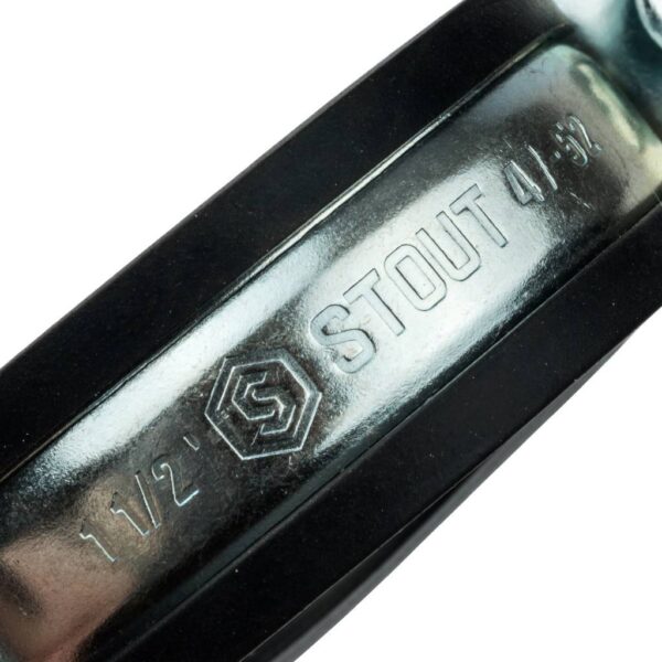 SAC-0020-000112 STOUT Хомут для труб с гайкой 1 1/2 (47-52)