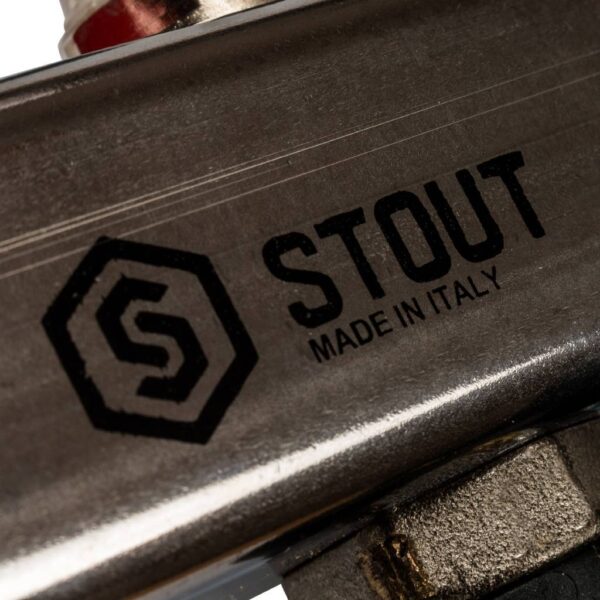 SMS-0927-000007 STOUT Коллектор из нержавеющей стали с расходомерами, с клапаном вып. воздуха и слив