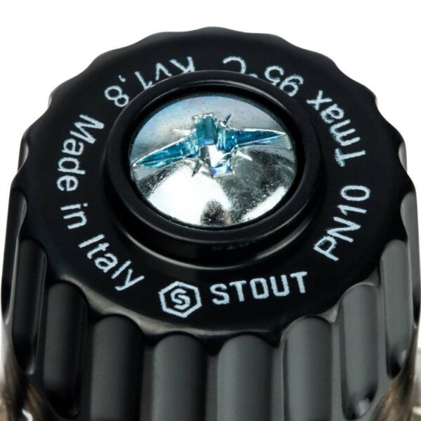 *SVM-0025-186520 STOUT Термостатический смесительный клапан для систем отопления и ГВС 3/4 НР 30