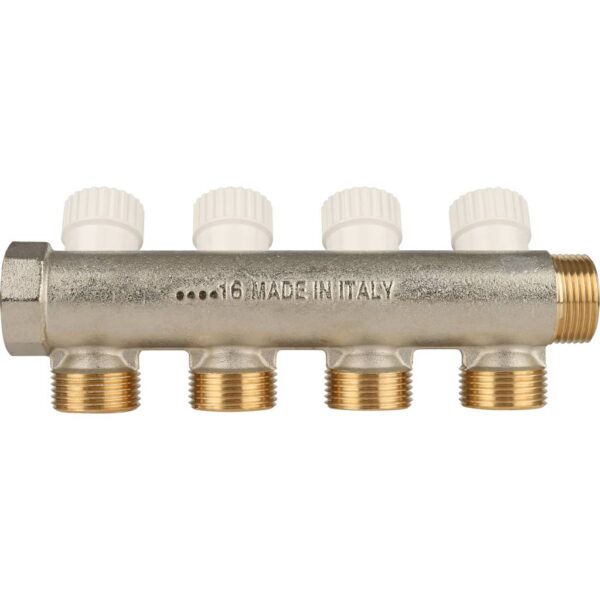 SMB 6851 343404 STOUT Коллектор распределительный 3/4 , 4 отвода 3/4 ЕК
