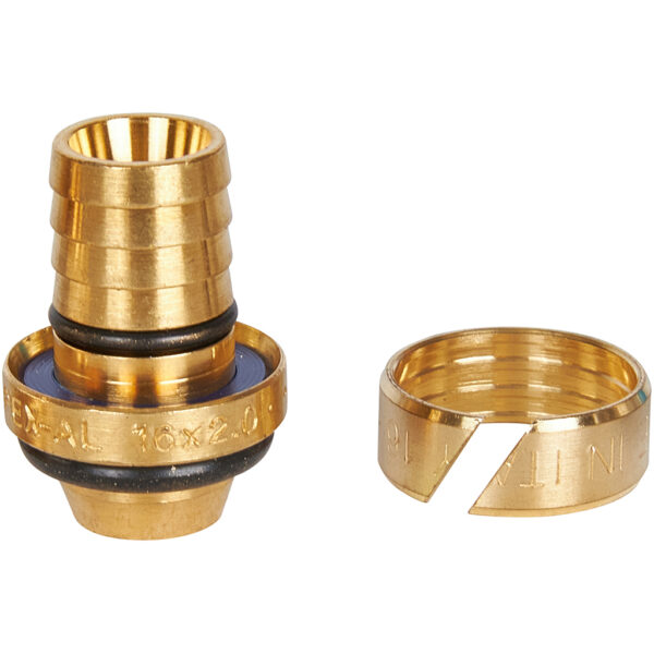 SFS-0001-003416 STOUT Переходник с наружной резьбой 3/4 х16 для металлопластиковых труб винтовой